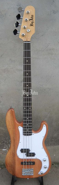 free shipping wholesale and retail music instrument new Big John natural color 4 strings electric bass guitar F-322