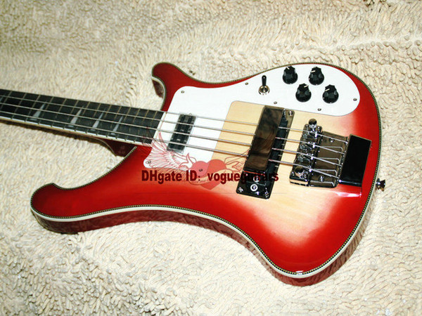 New! 4003 bass sunrise color electric bass guitar free shipping