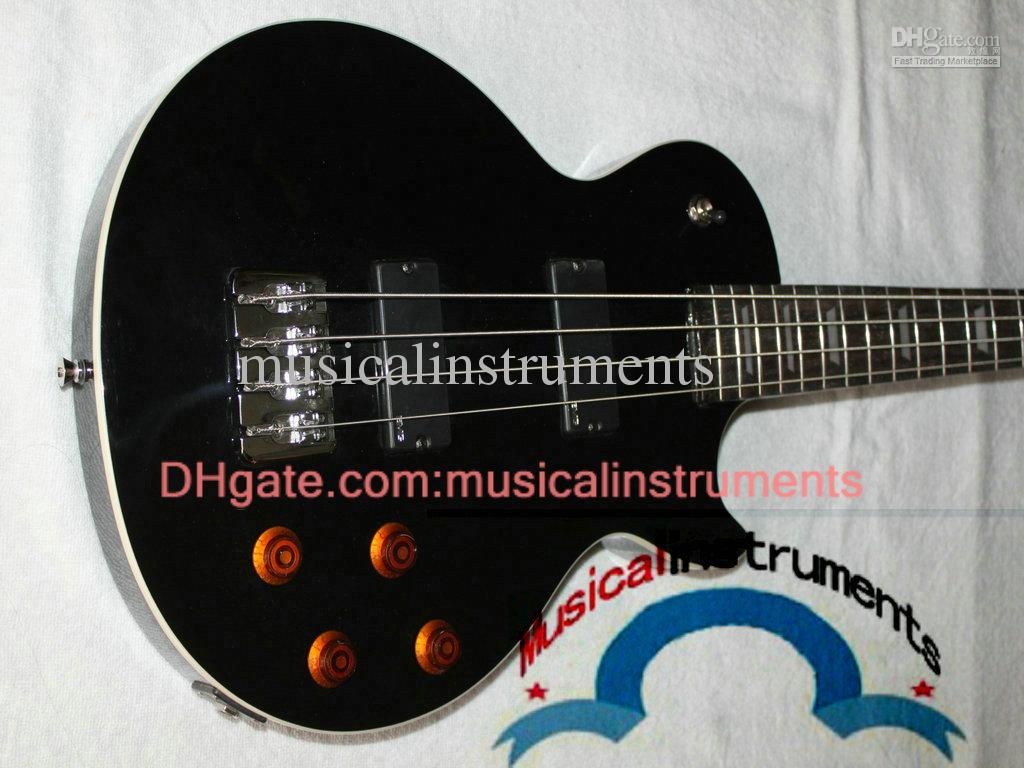 Bass Guitar Black 4 Strings Electric Bass Wholesale High Quality Free Shipping C1137