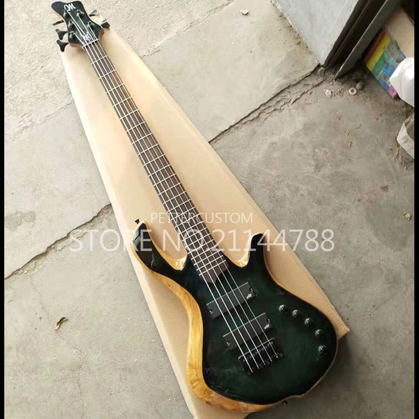 Artillery Top quality factory custom Mayones bass 5 strings electric bass with ash body musical instument shop