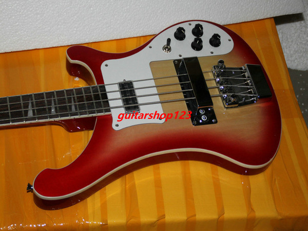 Bass Guitar New Arrival Cherry Burst 4 Strings 4003 Electric Bass High Quality Free Shipping