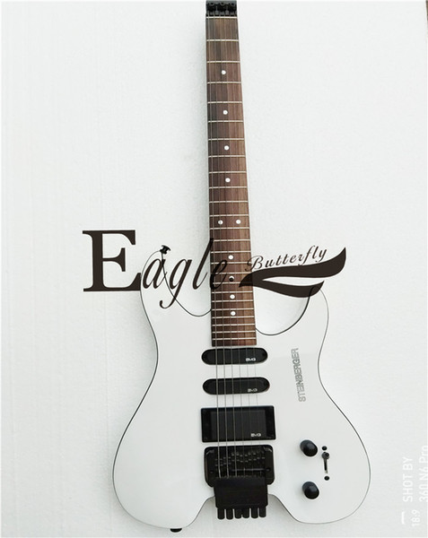 Eagle. Butterfly, electric guitar, electric bass, custom instrument shop .Headless Electric Guitar Steinberg White Guitar custom