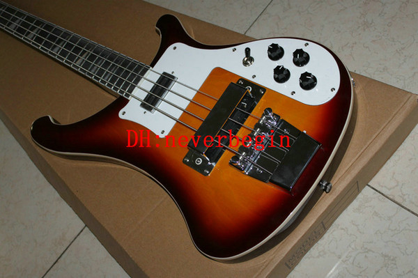 Custom 4 Strings Bass Guitar 4003 Electric Bass IN sunburst Burst