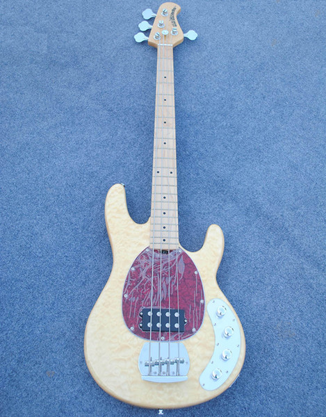 free shipping Personal Tailor original wood color Electric bass guitar 3 knobs Rosewood Fingerboard Can send pictures customization