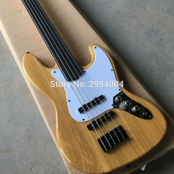 Five bass string class, high quality, no goods, electric bass, no item 5 string bass, real photos, factory wholesale ASH wood