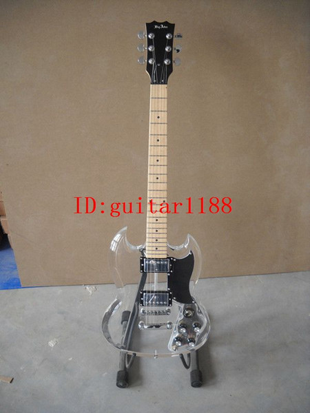 new Big John electric guitar with organic glass body made in China for metal music free shipping JY-3