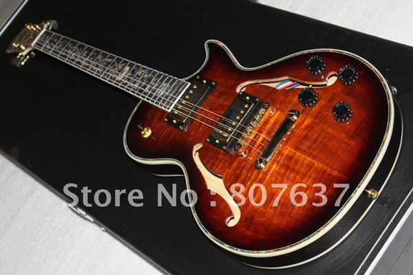 free shipping Wholesales New Arrival jazz Electric Guitar cherry burstgibson