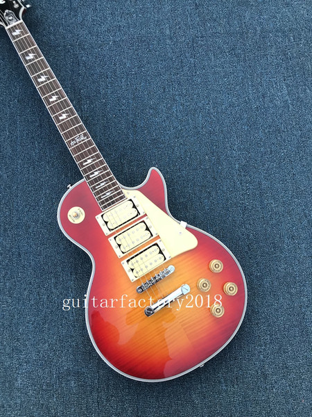 sunburst Ace frehley mahogany body electric guitar China Guitar