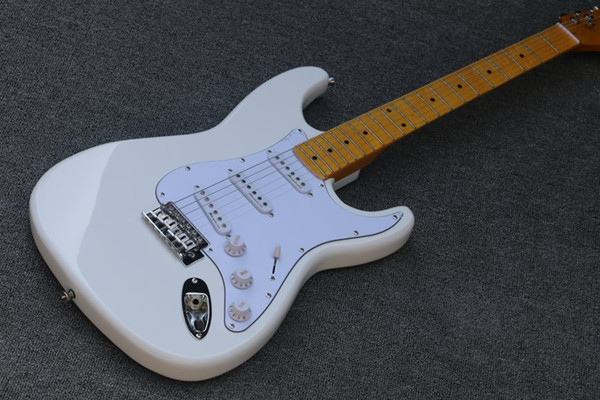 Wholesale high quality st electric guitar in white Electric Guitar In stock