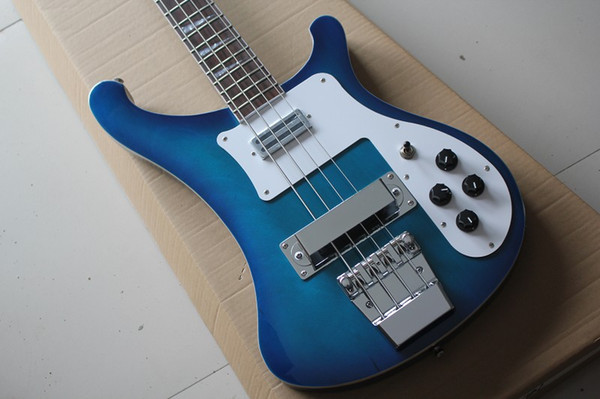 Rickenbacher Model 4003 four-string electric bass sapphire blue