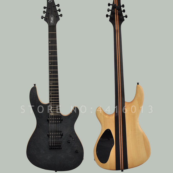 Factory custom 6 strings Mayones electric guitar 6 strings with neck through body ebony fingerboard musical instument shop