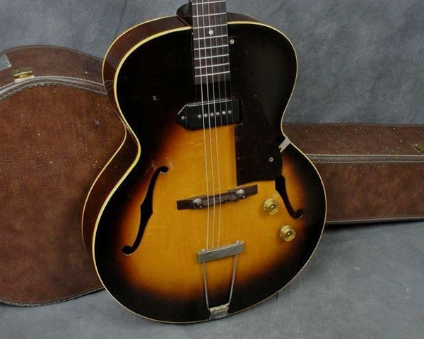 ES NEW 1946-1949 125 Archtop Guitar, Sunburst 125JAZZ Electric Guitar Free shipping