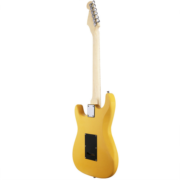 Electric guitar ST series electric guitar yellow beginner exercises electric guitar manufacturers wholesale