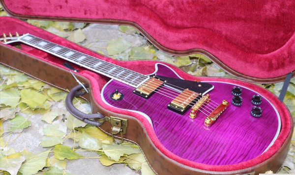 New Arrival custom 1957 Purple Color Electric Guitar free shipping