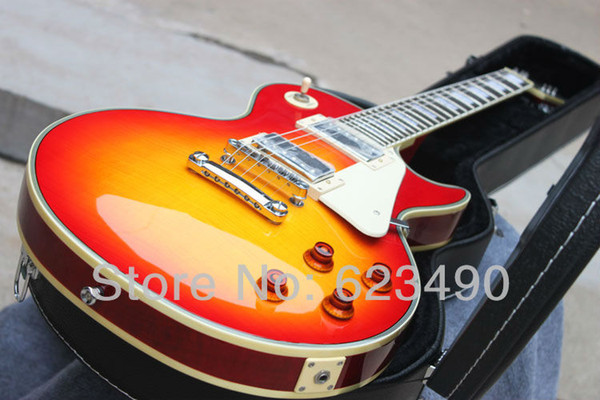 Custom Shop 59 Paul Electric Guitar Washed chibson Cherry New Arrive Ems Freeshipping Without Case in stock