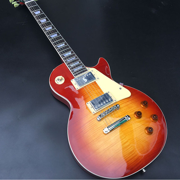 Authentic mahogany LP specification electric guitar