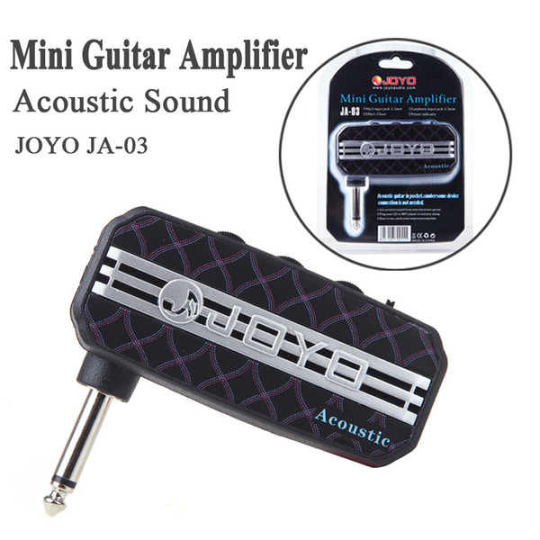 Acoustic Sound Mini Guitar Amplifier Amp Pocket Powerful JOYO JA-03 Aux in Jack Play Along With MP3 Player