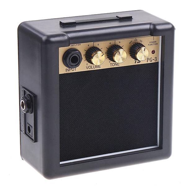 High Quality Electric Guitar Amplifier Hot Sale PG-3 3W Electric Guitar Amp Amplifier Speaker Volume Tone Control