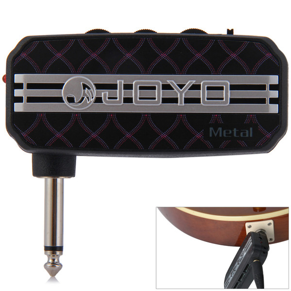 JOYO JA-03 metal sound effect Mini Portable Guitar Amplifier Plug Headphone Amp Clean / Distortion Sound Effect lp guitar