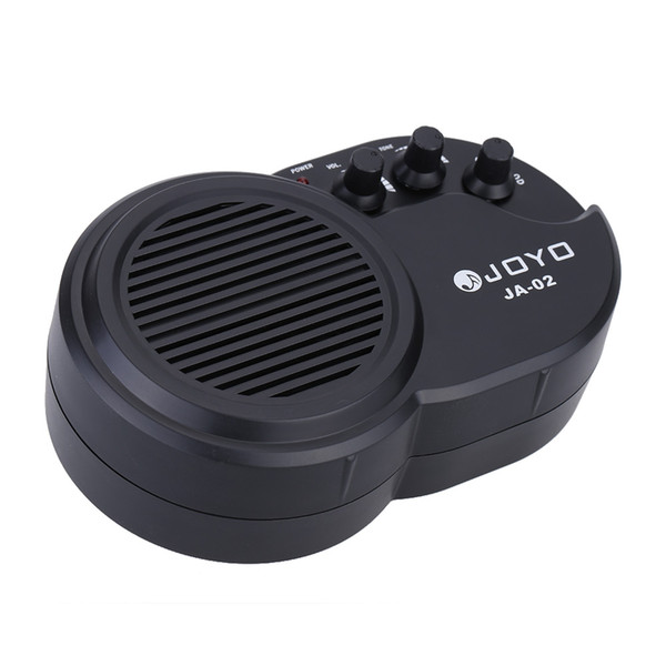 JOYO JA-02 3W Mini Electric Guitar Amp Amplifier Speaker with Volume Tone Distortion Control bass guitars