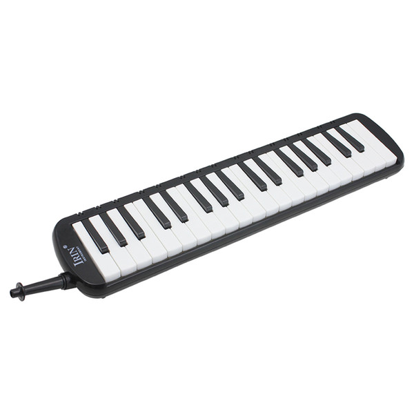 Black 37 Piano Keys Melodica Pianica w/Carrying Bag For Students New E6J2