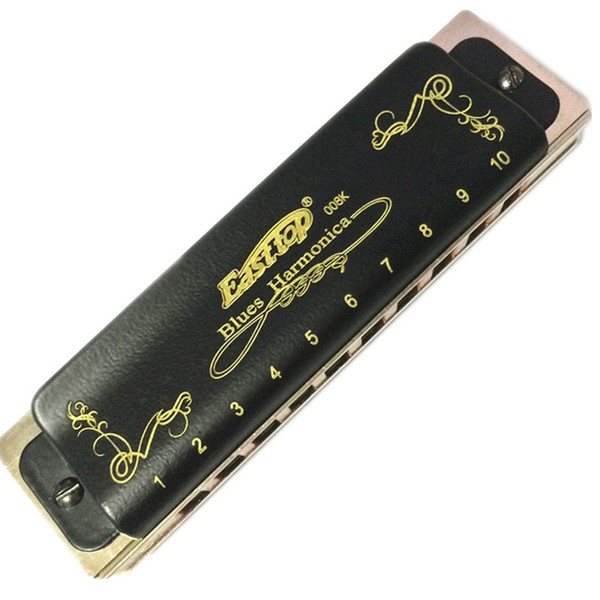 Easttop Harmonica Diatonic 10 Hole Armonica Blues Instrumentos Musicales Armonicas Mouth Ogan Musical Instrument Easttop blues