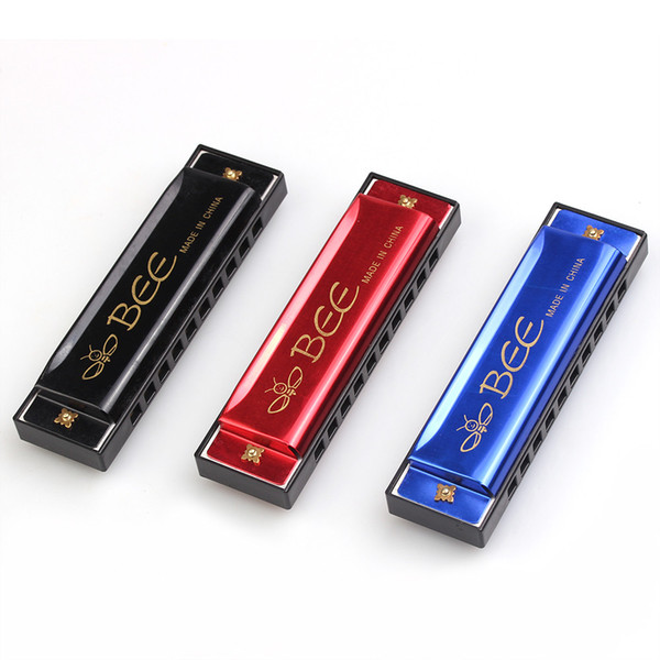 Bee 10 Holes C Harmonica Children Musical Kid Beginner Education Birthday Gift