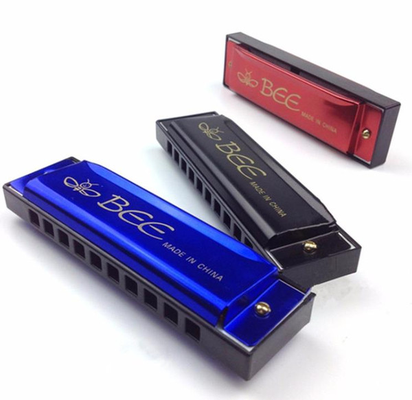 10 Holes 20 C Tone Harmonica Mouth Key Organ For Musical Instrument Toy Kids Gift Lover