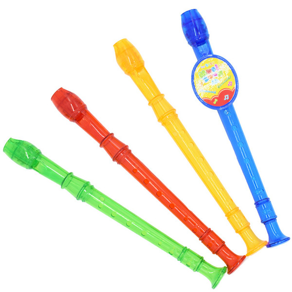 The flute can be sounded four-color musical toys, holiday party fun little toy wholesale.