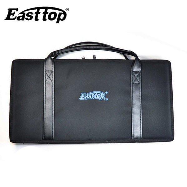 Easttop 24-hole Tremolo Harmonica Case / Tremolo Harmonica Bag/ Instrument Bag for 12 Harmonicas