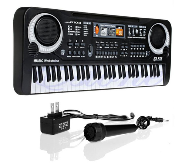 Hot 61 Keys Digital Music Electronic Keyboard Key Board Gift Electric Piano Gift New Free Shipping