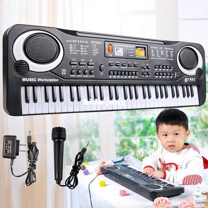 New Arrival 61 Key Multifunction Electronic Music Keyboard Electric Piano With Microphone Gift Free Shipping&Wholesales