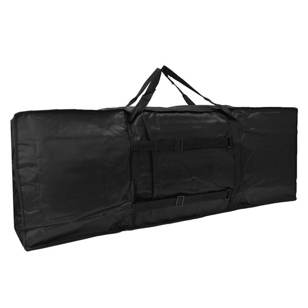 Musical Instruments Storage Case Oxford Fabric 61 Key Piano Organ Electone Piano Keyboard Bag Case Black 105x42x20cm