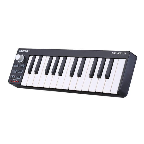 Easykey.25 Portable Keyboard Mini 25-Key USB MIDI Controller