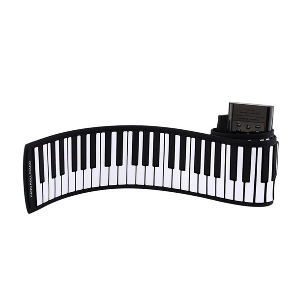 Thickened hand roll new 88-key portable keyboard with built-in lithium battery new