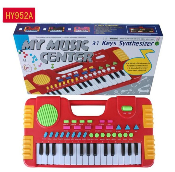 31 Keys Kids Baby Musical Toys Children Musical Portable Instrument Electronic Piano keyboard Educational Toys For Girl