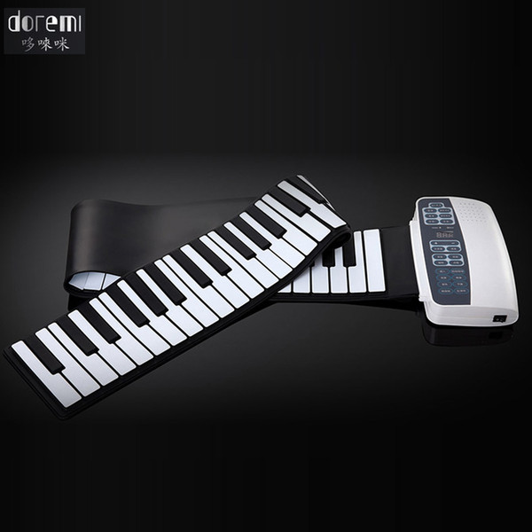 DoReMi Professional Smart Folding Piano 88-keys Silicone Hand-rolled Portable Electronic Piano Adult Beginners S-884