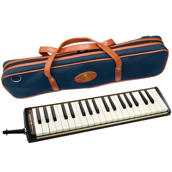 Suzuki Melodica 37 key M-37C student children male and female beginner adult M37C Melodica full Set giveaway with soft Melodica bag