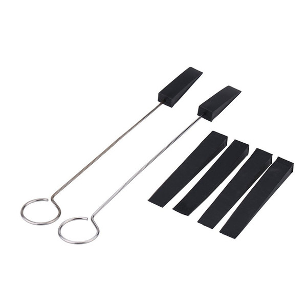 wholesale Pack Of 6 pcs Piano Tuning Mutes Tuning Tools/ Rubber Mutes KIT Black