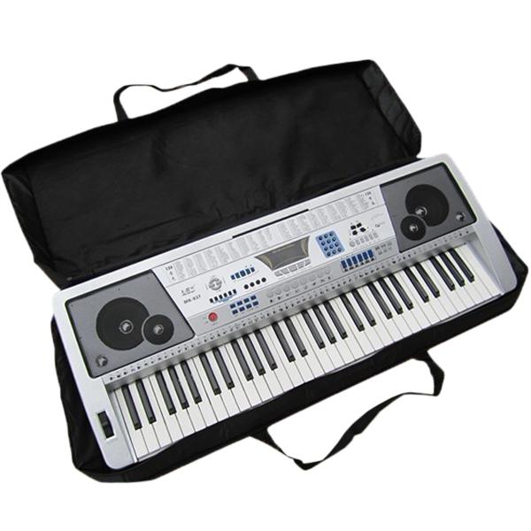 61 Key Black Piano Keyboard Case Bag Electronic Music Carry Oxford Cloth Tote Music Keyboard Bag