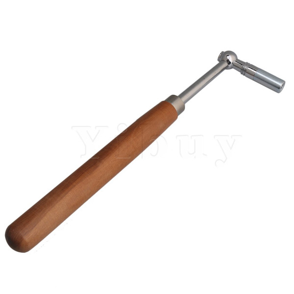 wholesale Professional Jujube Wood Wrench L-shape Piano Metal Tuner Spanner Hammer
