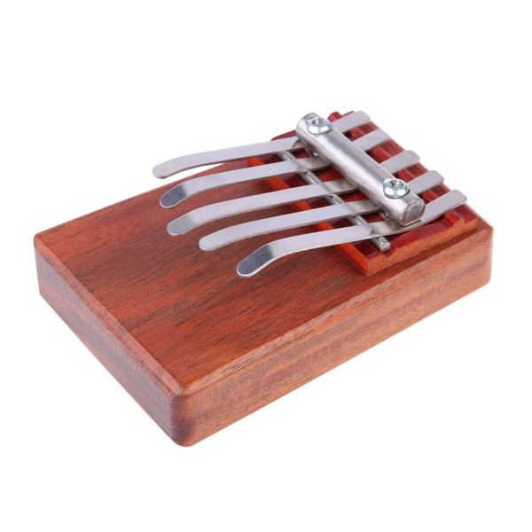 2pcs of5 Key Kalimba Mbira Likembe Sanza Finger Thumb Piano Rosewood Instrument