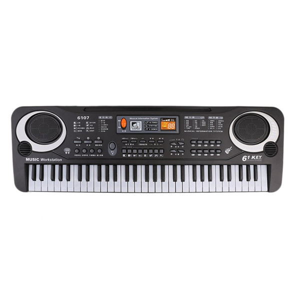 61 Keys Music Electronic Digital Keyboard Electric Organ Children Great Gifts With Microphone Musical Instrument Top Quality