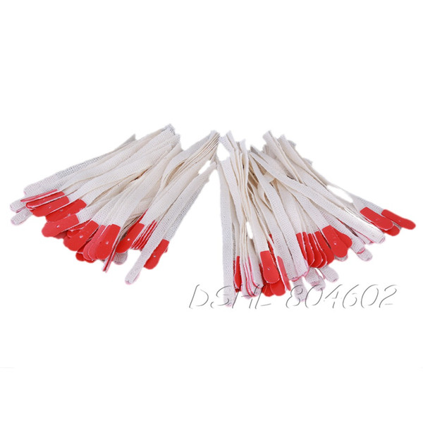 Wholesale-90pcs Bridle Straps for Piano Action Repair Tools Replacement Part Beige and Red