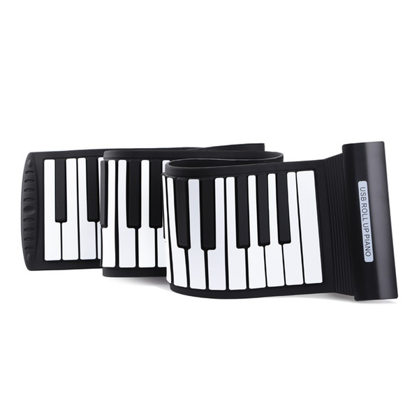 DHL Free Ship Roll Up Piano 88 Keys Karaoke Silicone Electronic Keyboard