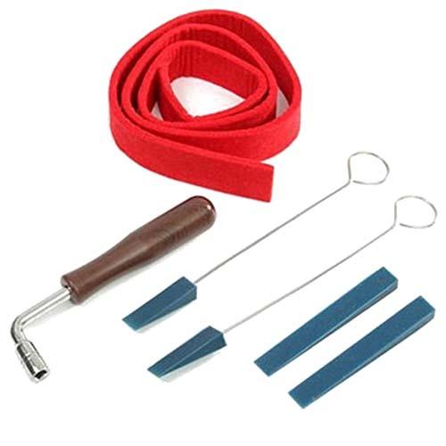wholesale 6Pcs Piano Tuning Lever Tools Kit Mute Hammer DIY Set Piano Part