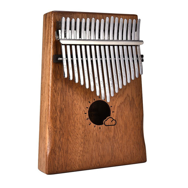 17 Key Kalimba Thumb Piano Kids Adults Music Finger Percussion Keyboard(Sun Cloud)