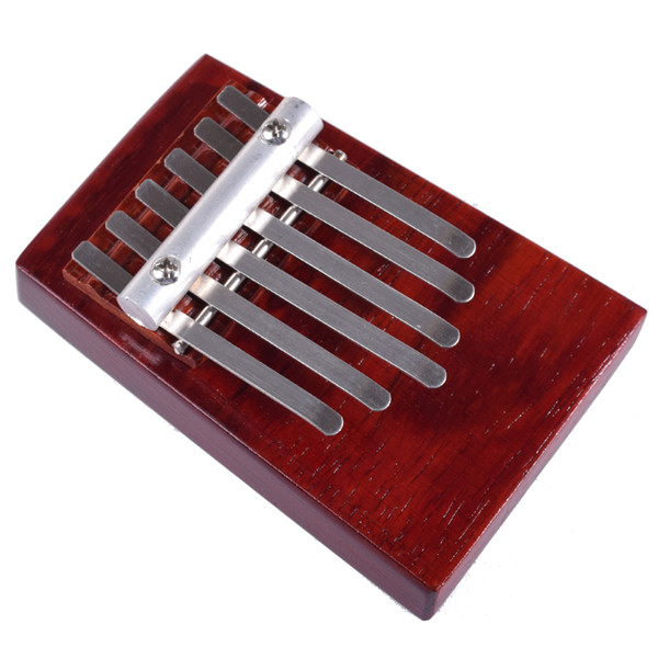 6 Note Rosewood Thumb Piano African Percussion Instruments Kalimba Kids Musical Toy Wood Finger Piano for Child Gift