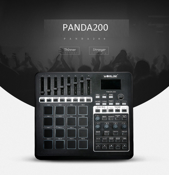 wholesale Panda200 Professional USB Drum Pad MIDI Keyboard Controller