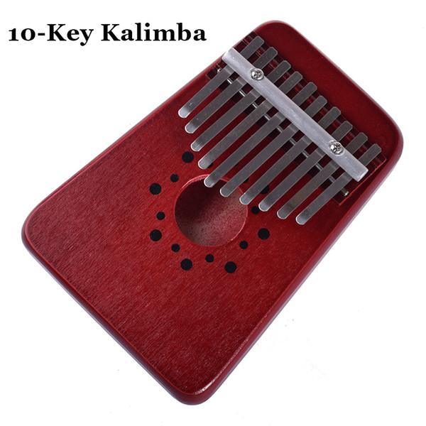10 Key Kalimba African Thumb Piano Finger Percussion Keyboard Music Instruments Kids Toy Marimba Wood Karimba Child